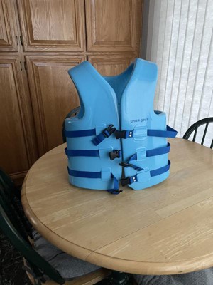 TRC Recreation Super Soft USCG Type III Adult Life Jacket Vest, Large,  Blue, 1 Piece - Gerbes Super Markets