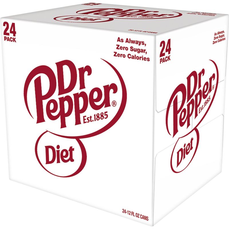 Diet Dr Pepper Soda - 24pk/12 fl oz Cans, 3 of 8