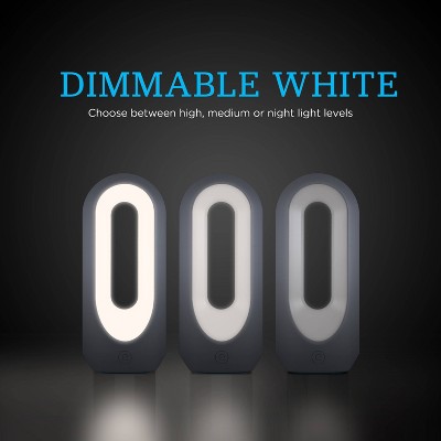White Matte Color-Changing LED Table Lamp