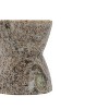 3.5" Soren Light Brown Marble Premium Small Taper Candle Holder - 3 of 4
