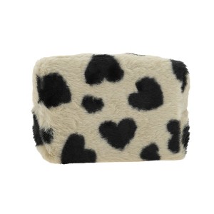 Unique Bargains Heart Drawstring Makeup Bag 1 Pc - 1 of 4