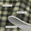 Nasitip Washable Rug -Modern Plaid Area Rug Non Slip Soft Rugs for Bedroom Home Office Dining Room - 4 of 4