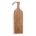 Picnic Time Monogram Artisan 24" Acacia Wood Serving Plank - A