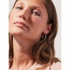 Hypoallergenic Oval Hoop Earrings for Women Girls Fashionable, Simple and Trendy Styles - 3 of 4