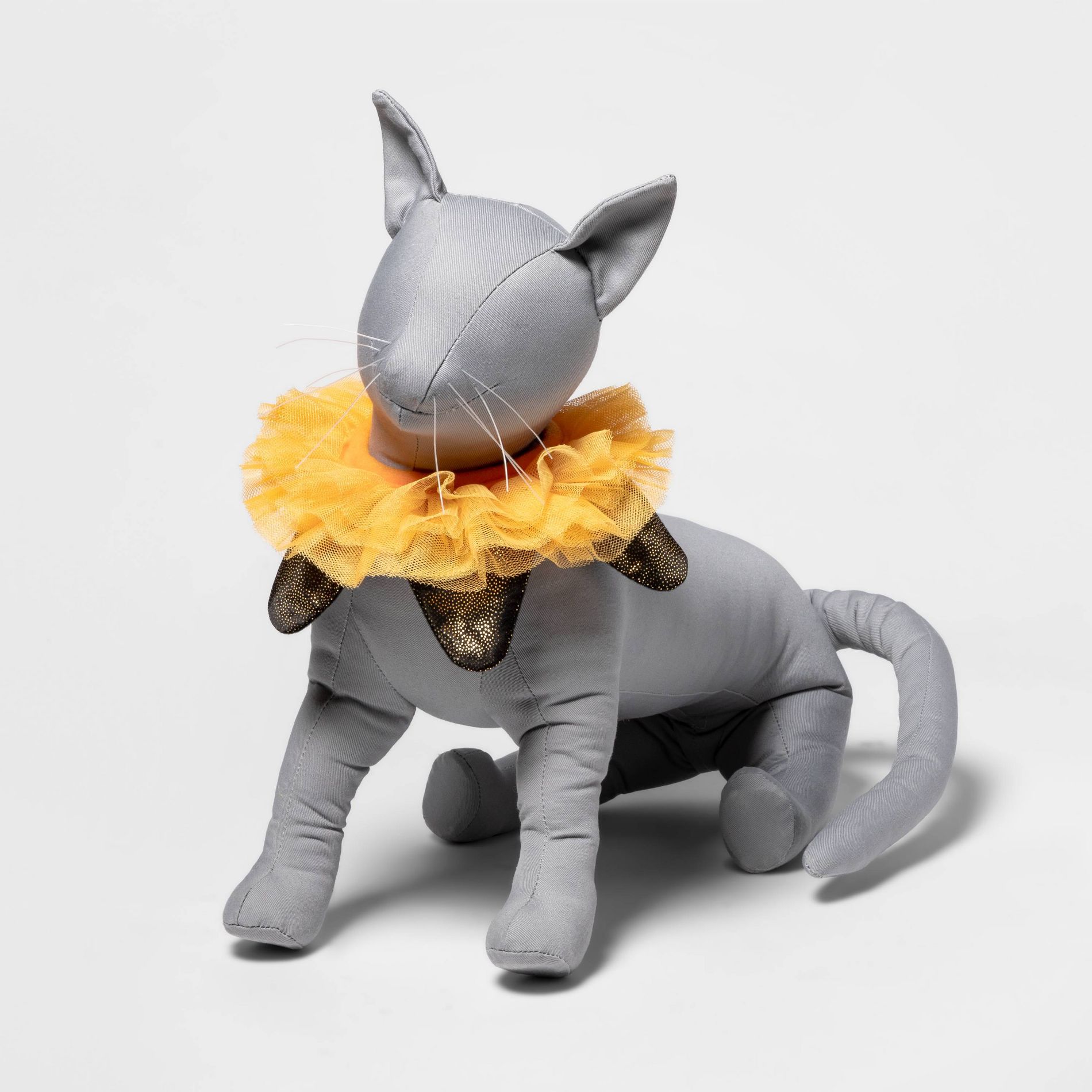 Halloween Collar Ruff Cat Costume - Orange - Hyde and EEK! Boutique™