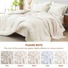 BAGOKIE 7 Pieces Bed in a Bag Comforter Set for All Season - 4 of 4