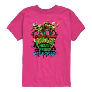 Boys' - Teenage Mutant Ninja Turtles - Battle Tycoon Group Short Sleeve Graphic T-Shirt - 1 of 3