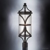 Urban Ambiance Luxury Rustic Outdoor Post / Pier Light,  26-1/2" x 9",  Olde Bronze Finish, UHP1180 - 4 of 4