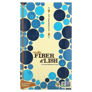 Gnu Foods FiberLove Flavor & Fiber Bars - Blueberry Cobbler - 25.4 oz - 1 of 3