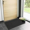 Evideco French Home Goods Heavy-Duty Non-Slip Rubber Door Mat for High Traffic Areas - Available in Multiple Sizes and Colors - 2 of 4