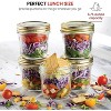 Bormioli Rocco Quattro Stagioni Set of 12 Clear Airtight Mason Jars, Made from Food Safe Durable Glass, Made in Italy - 4 of 4