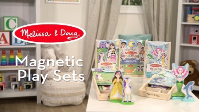 Joey - Magnetic Dress Up Wooden Doll & Stand + FREE Melissa & Doug Scratch  Art Mini-Pad Bundle [35507] 