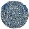 Colonial Mills West Bay - Blue Tweed Chair Pad, Set of 4 - 2 of 2