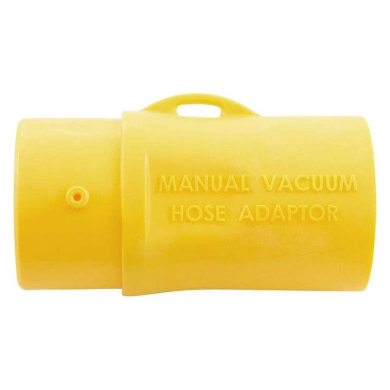 Zodiac R0697100 Plastic Hose Adaptor for Manual Swimming Pool Vacuum Cleaner Head, Yellow, Accessory Only, 5 of 7