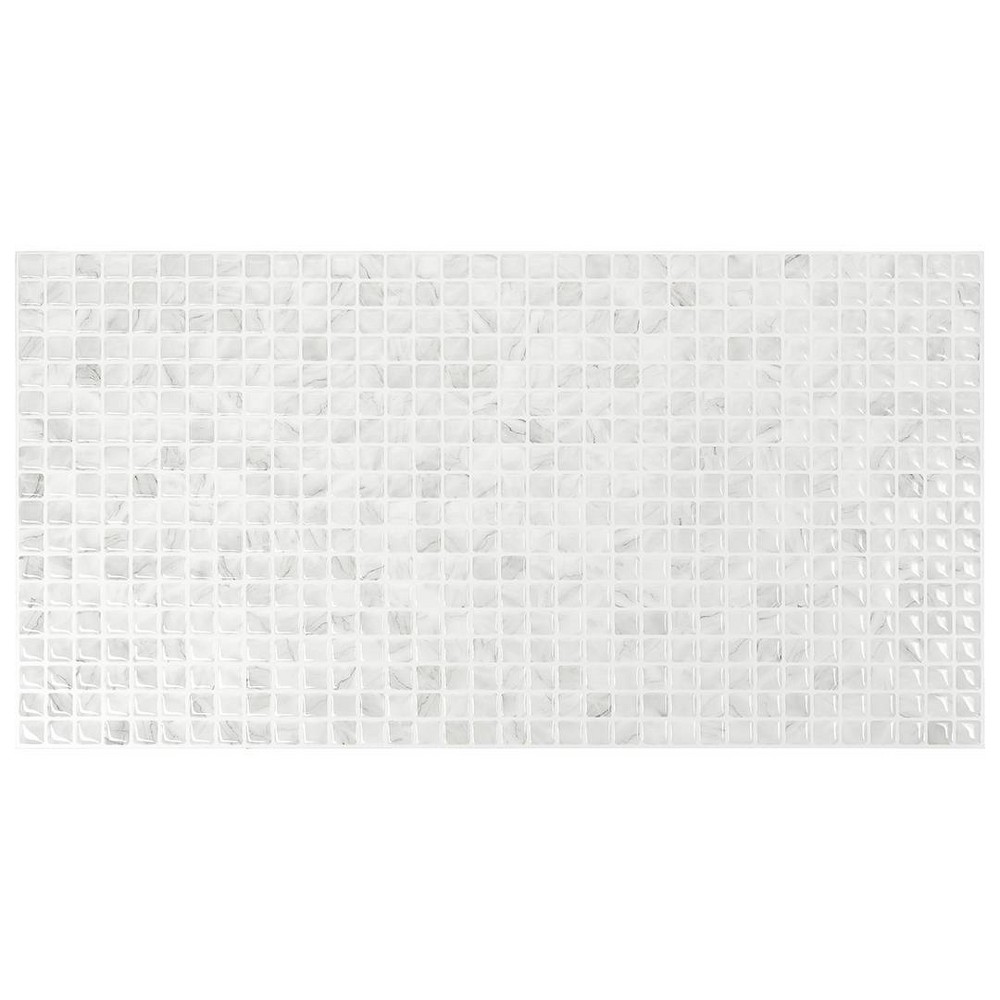 Photos - Wallpaper Smart Tiles 2pk XL Glossy Peel & Stick 3D Tile Paper Backsplash Minimo Mar