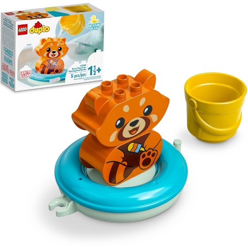 budget Abundantly Sicilien Lego Duplo Bath Time Fun: Floating Red Panda Baby Toy 10964 : Target