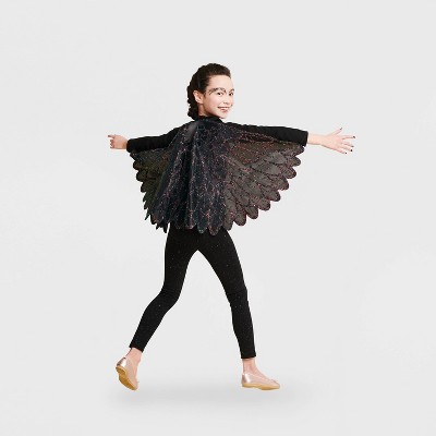 Kids' Black Crow Wings Halloween Costume Wearable Accessory - Hyde & EEK! Boutique™