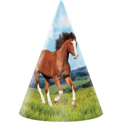 24ct Wild Horse Party Hats