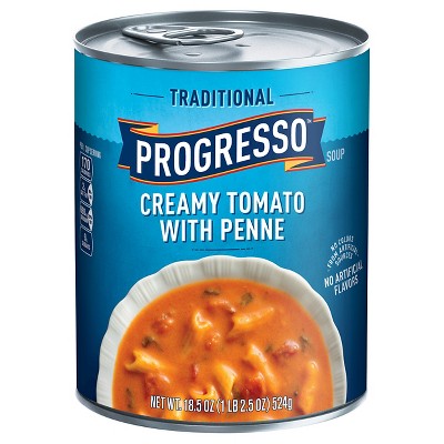 Progresso Traditional Creamy Tomato With Penne Soup - 18.5oz : Target