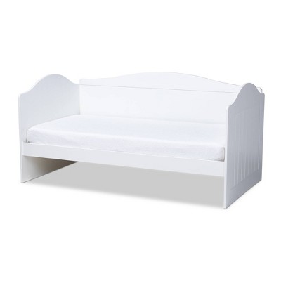 Twin Neves Wood Daybed White - Baxton Studio