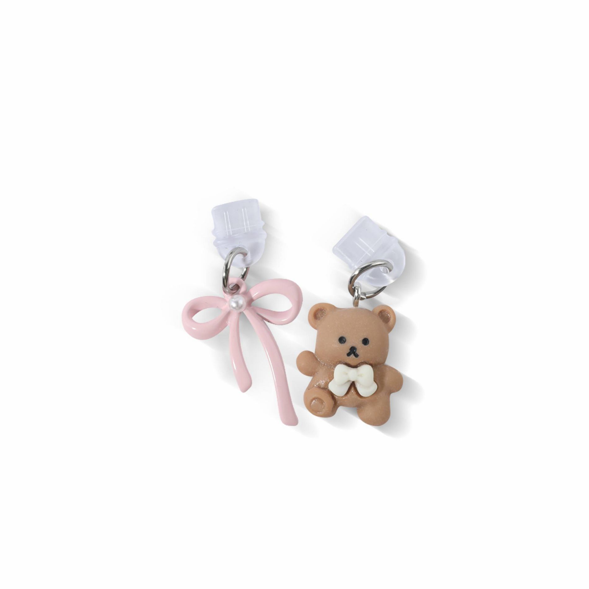 iJoy 2pk Kindle Plug Charms - Bear and Bow