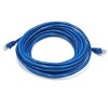 Monoprice Cat6 Ethernet Patch Cable - 20 Feet - Blue | Network Internet Cord - RJ45, Stranded, 550Mhz, UTP, Pure Bare Copper Wire, 24AWG - image 4 of 4