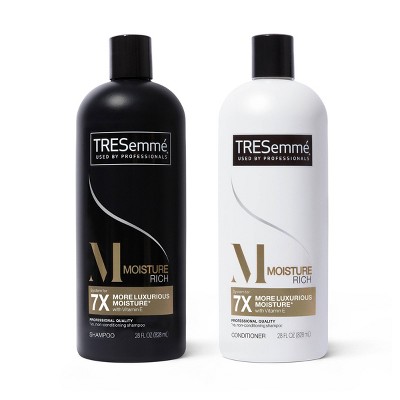 hair shampoo and conditioner