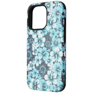 MyBat Pro Fuse Series Case with Magnet for Apple iPhone 13 Pro - Blue Hibiscus - 1 of 1