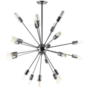 Modway Beam Stainless Steel Chandelier - 1 of 4