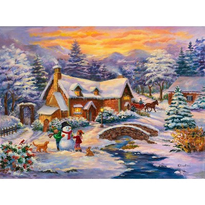 Sunsout Winter Wonderland 550 pc  Christmas Jigsaw Puzzle 37932