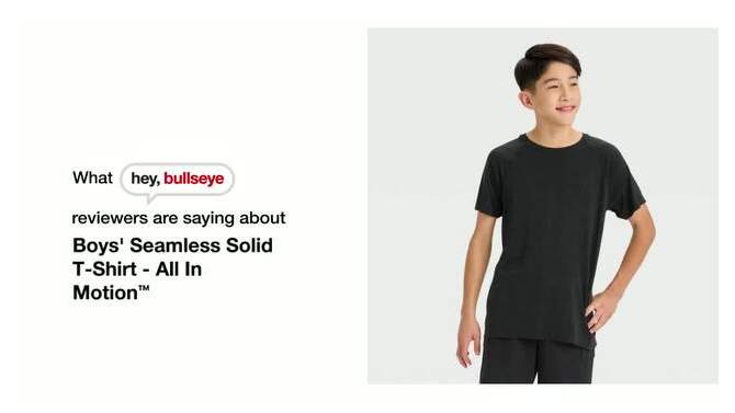 Boys&#39; Seamless Solid T-Shirt - All In Motion™, 2 of 5, play video