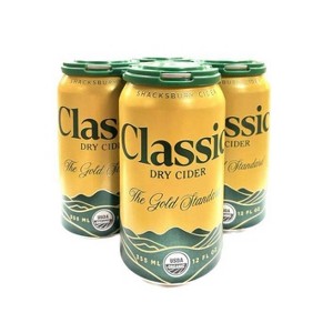 Shacksbury Classic - 4pk/12 fl oz Cans - 1 of 2