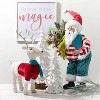 Snow Covered Pine Tree White 18.5"H Resin Set of 2 - 4 of 4