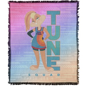 Space Jam: A New Legacy Lola Toon Squad Blanket 50"x60" Woven Tapestry - 1 of 4