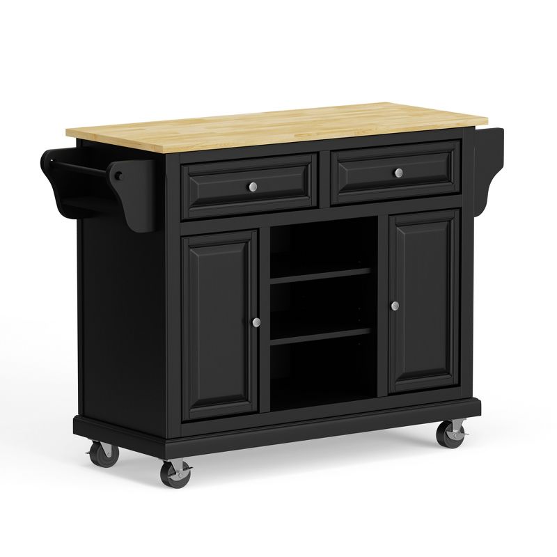 Glenwillow Home Kitchen Cart with Locking Casters, 4 of 10