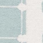 turquoise/ivory