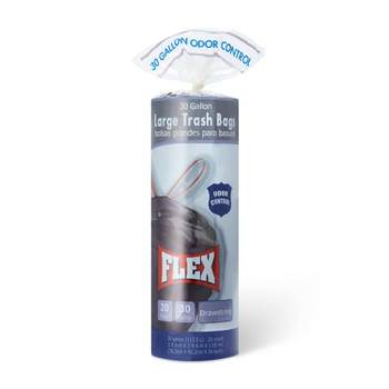 Flex Odor Control Trash Bags - 30 Gallon - 20ct