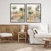 Stupell Industries Exotic Desert Oasis 2pc Framed Giclee Art Set - 2 of 4