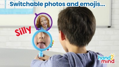 Great Choice Products See My Feelings Mirror, Social Emotional Learning, Shatterproof  Mirror For Kids, Anger Management