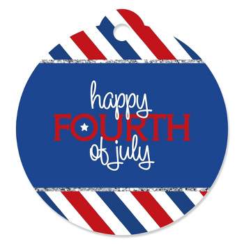 Big Dot of Happiness 4th of July - Independence Day Party Favor Gift Tags (Set of 20)
