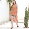 Anna-Kaci Women's Bohemian Crochet Lace Vest - 4 of 4