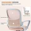 CAVINAS Ergonomic Office Chair, Mid Back Mesh Computer Desk Chair, Executive Office Chair Height, Adjustable Swivel Task Chair with Lumbar Support - 4 of 4