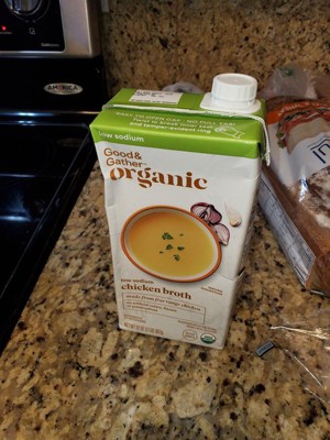 Brad's Organic Low Fat Chicken Broth, 32 fl oz