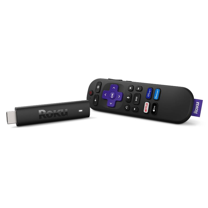 Roku Streaming Stick 4K Streaming Device 4K/HDR/Dolby Vision with Voice Remote with TV Controls, 1 of 12