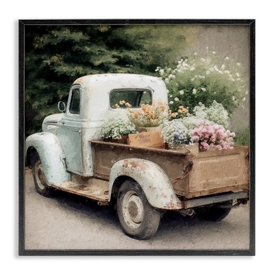 Stupell Industries Country Florals in Truck, 24" x 24"