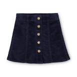 Hope & Henry Girls' A-Line Snap Front Skirt, Kids