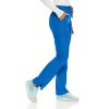 MediChic Women's Terri Stretch Straight Leg Six Pocket Cargo Scrub Pants - 3 of 4
