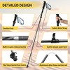 Naturehike Aluminum Trekking Poles, Lightweight Folding Hiking Poles, Adjustable 115-135cm, Compact 36cm, Walking Sticks for Hiking & Camping - 2 of 4