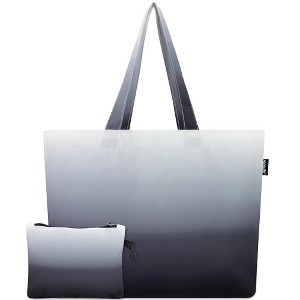 HOLYLUCK Tote Bag with a Detachable Small Bag, Foldable Reusable Groce - 1 of 4