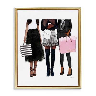 Stupell Industries Fashion Models Glam Watercolor, 25" x 31"